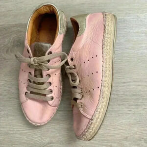 Bonavi Pink Leather Shoes - 6.5